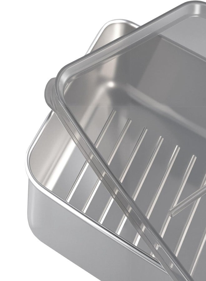 SINJEUN 4 PCS Stainless Steel Cheese Container, Deli Meat Storage Containers with Lid for Fridge Organizers and Storage - Image 4