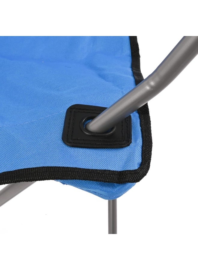 Raxoom Folding Camping Chair with Cup Holder Lightweight Foldable Portable Garden Beach Seat - Image 3