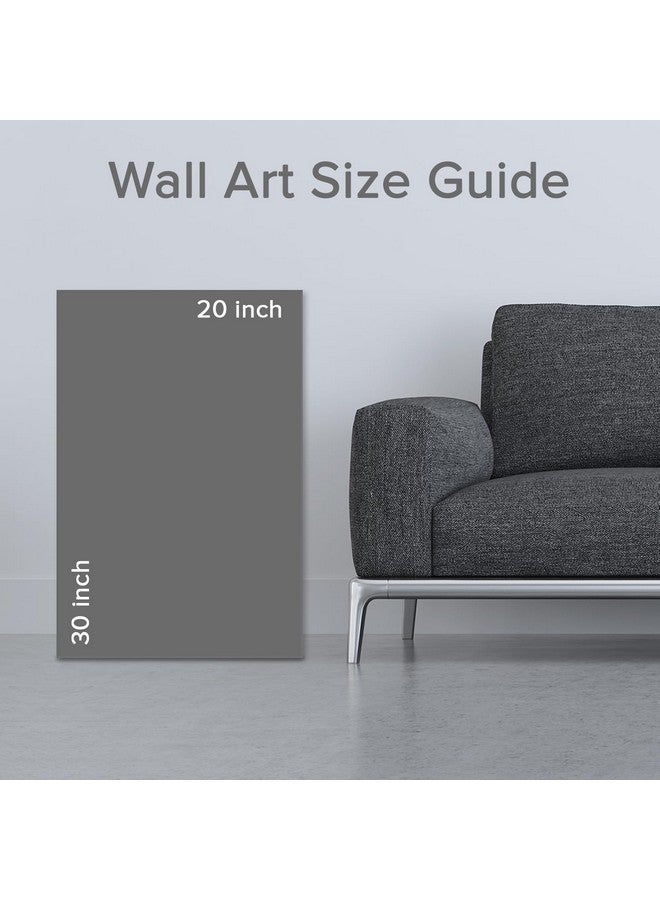 PAPER PLANE DESIGN Modern Art Canvas Gallery Wrap Painting | Eclectic Modern Art Theme | Wall Art for Living Room, Bedroom, and Office Decor | Size 20 In x 30 In DS28 - Image 5