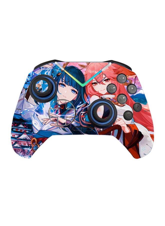 general Black Samurai 4 4Pro Handle Protection Sticker Game Machine Handle Handle Sticker Pain Paste Creative Protective Film-Color:TN-HWS4-0324 - Image 1