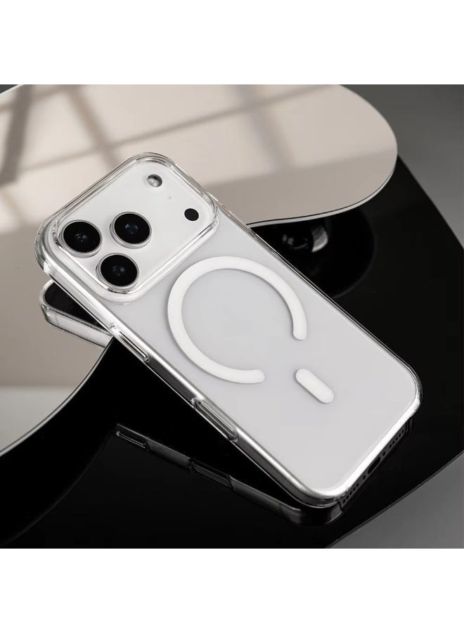 Clear Magnetic Case for iPhone 17 Series - Anti-Yellow Shockproof Transparent Cover with MagSafe - For iPhone 17 / 17 Pro / 17 Pro Max / 17 Air - Image 3