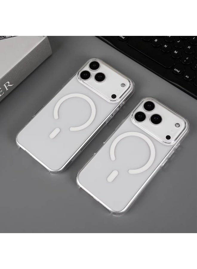 Clear Magnetic Case for iPhone 17 Series - Anti-Yellow Shockproof Transparent Cover with MagSafe - For iPhone 17 / 17 Pro / 17 Pro Max / 17 Air - Image 2