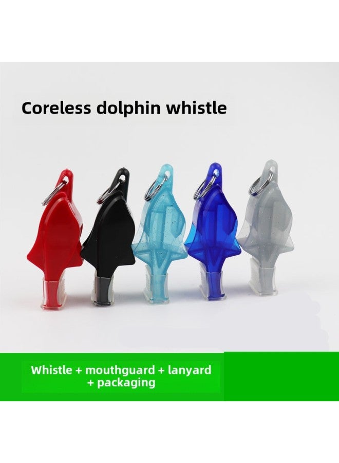 Generic Nuclear-free Dolphin Whistle Outdoor Physical Education Teacher Training Basket Football Referee Special Whistle Children Kindergarten Whistle-Color:Grey - Image 1