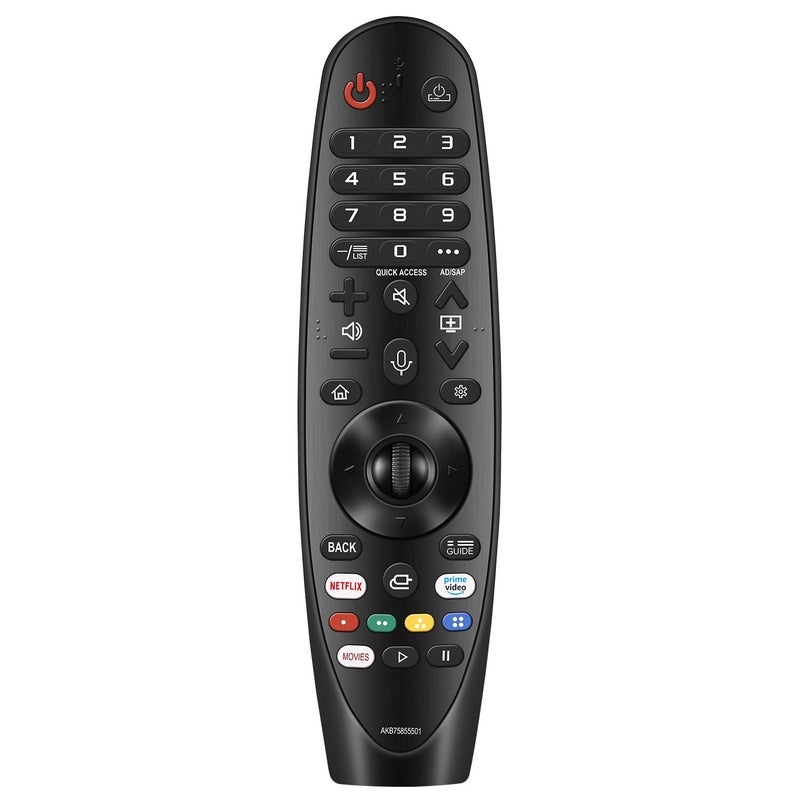 Nettech Replacement for LG Remote Control for Smart TV from 2018-2025, for Magic LG TV Remote Replacement with Voice and Pointer Function. 1-Year Warranty. - Image 1
