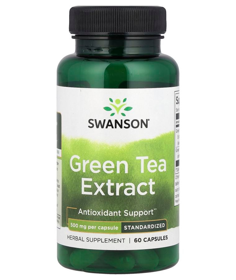 Green Tea Extract 500 mg 60 Capsules