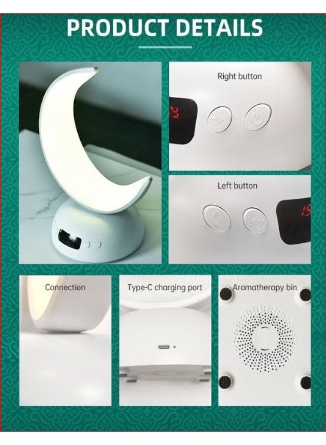 Moon Lamp with Smart Quran Speaker Remote Control and Night Light - Image 4