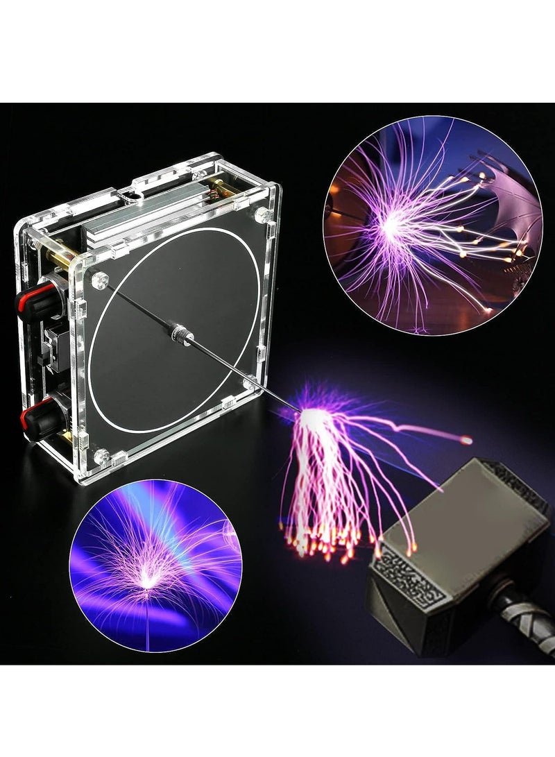 Excefore Musical Coil for Tesla, Bluetooth Music Coil, Touchable Artificial Lightning Spark Gap Arc Generator, Wireless Transmission Experiment Model, Science Teaching Experiment Tool Desktop Toy - Image 4