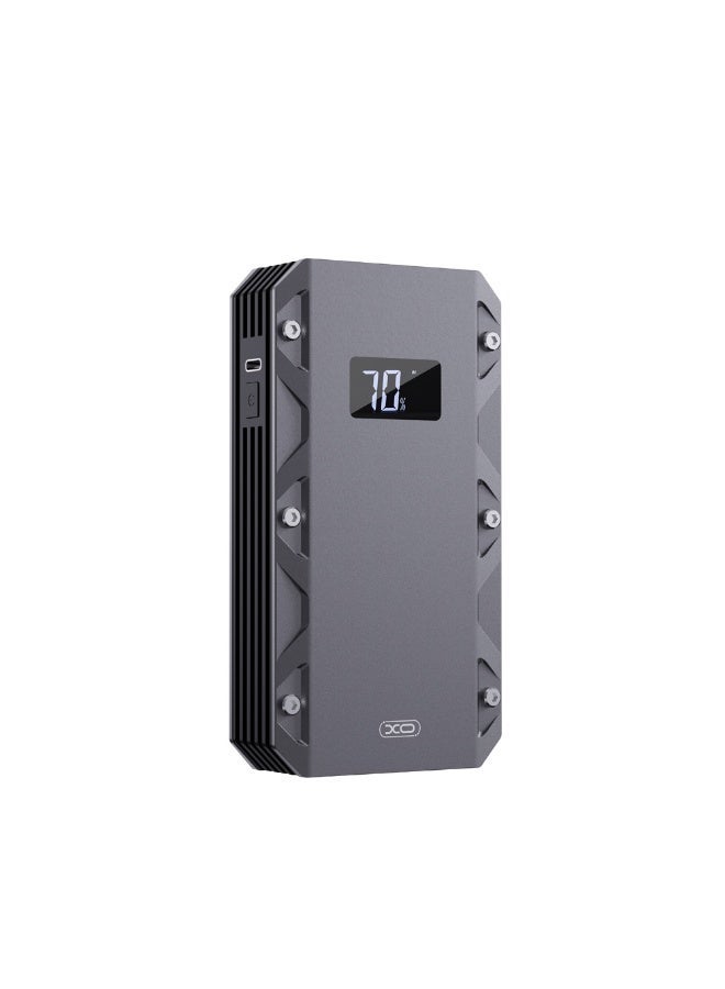 XO 3-in-1 Portable Car Jump Starter (10000mAh) - 500A Peak Current, Multi-function Power Bank & Emergency LED Flashlight - For 12V Gasoline & Diesel Engines - Image 4