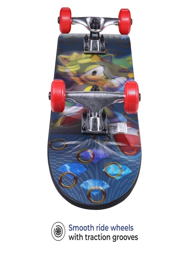 VOYAGER Sonic The Hedgehog - Complete Cruiser Skateboard with Maple Deck and Smooth - Image 5