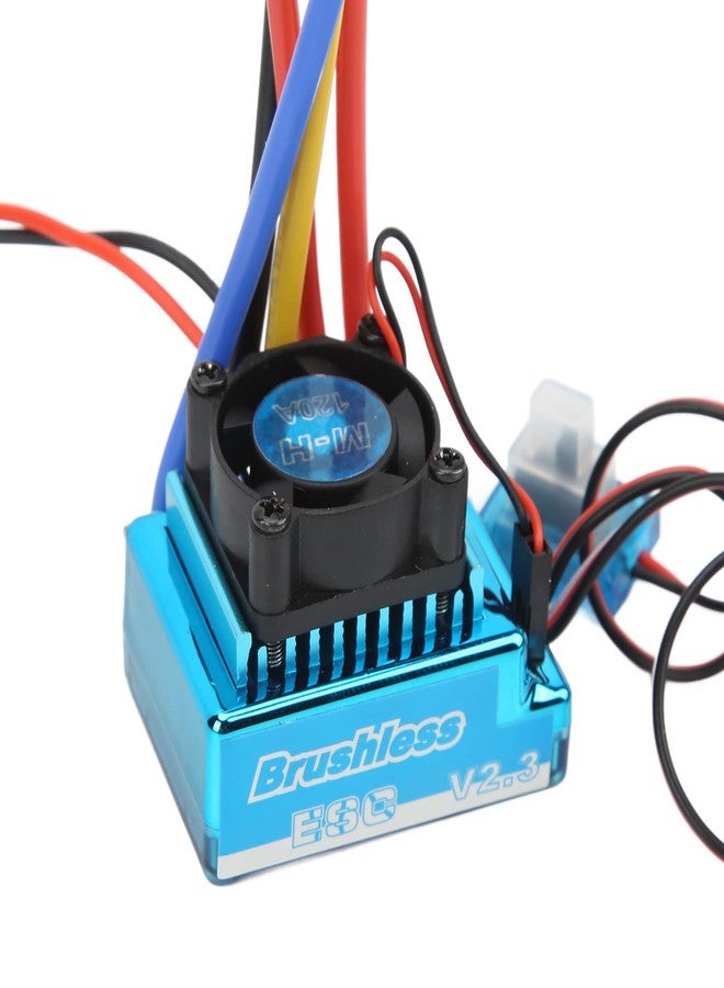 Socobeta 120A RC Brushless ESC with XT60 Plug, Programmable Speed Controller for 1/10 & 1/8 Scale RC Cars - Image 3