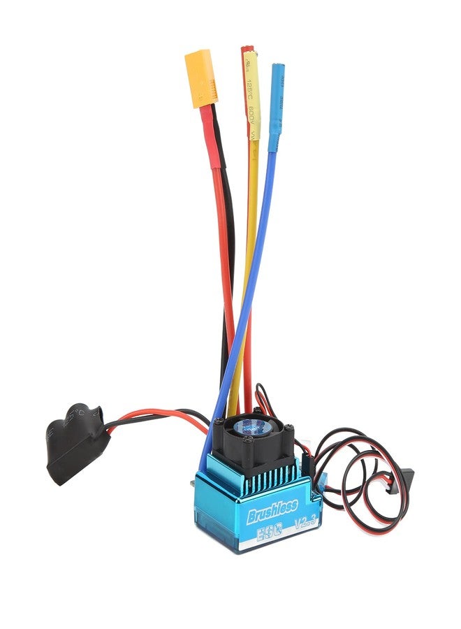 Socobeta 120A RC Brushless ESC with XT60 Plug, Programmable Speed Controller for 1/10 & 1/8 Scale RC Cars - Image 1
