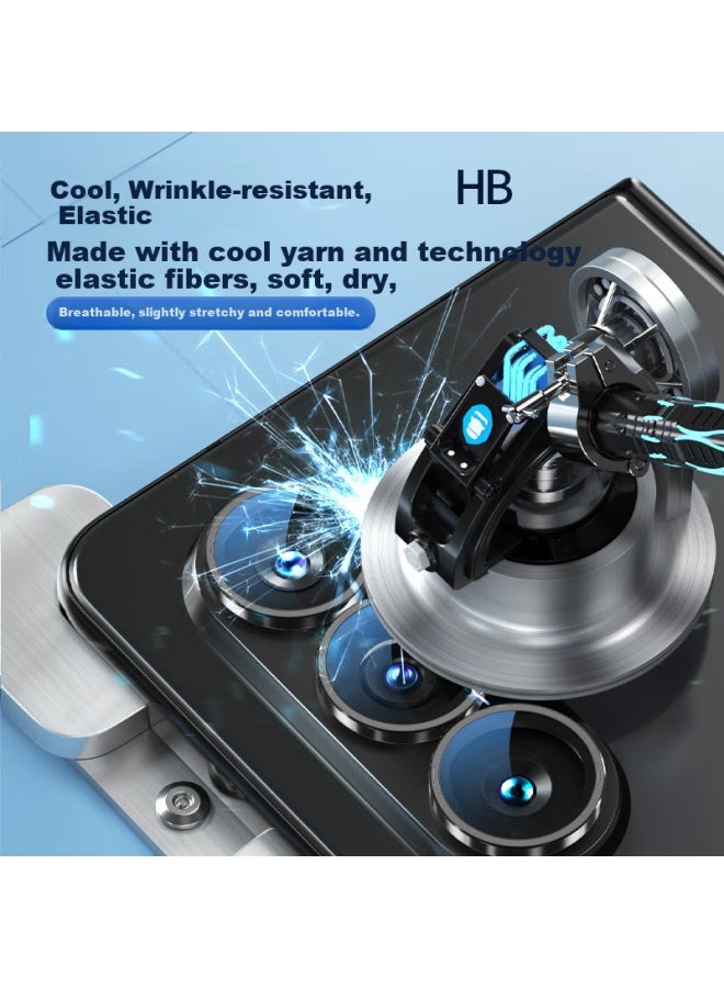 Blueo Lens Protector For Samsung Galaxy Z Fold6, Rear Camera Film For Zfold6, Hd Anti-glare Anti-drop Wear-resistant Tempered Glass Screen Protector, Silver - Image 1