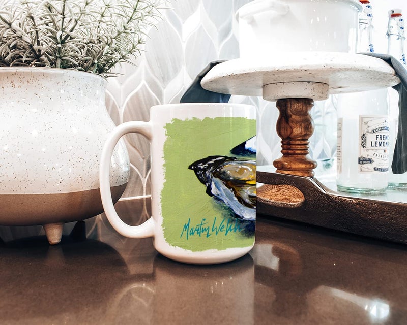 Caroline's Treasures MW1102CM15 Oysters Two Shells Dishwasher Safe Microwavable Ceramic Coffee Mug 15 ounce, 15 ounce, multicolor - Image 4