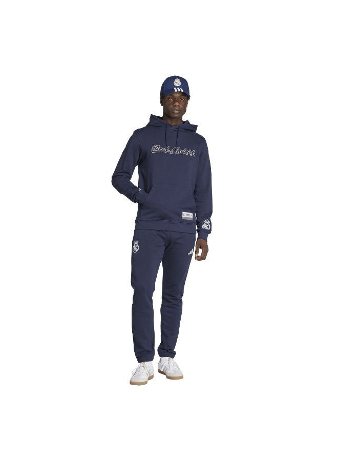 Adidas Real Us Hd Blue Football Sweatshirts For Men XS - Image 5