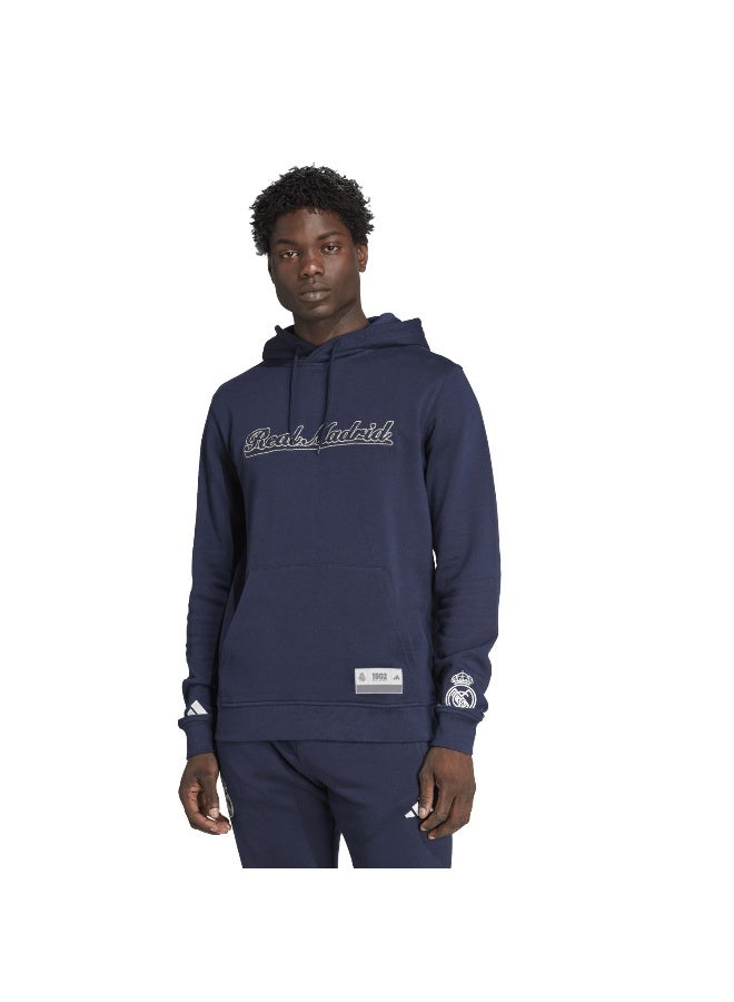 Adidas Real Us Hd Blue Football Sweatshirts For Men XS - Image 2