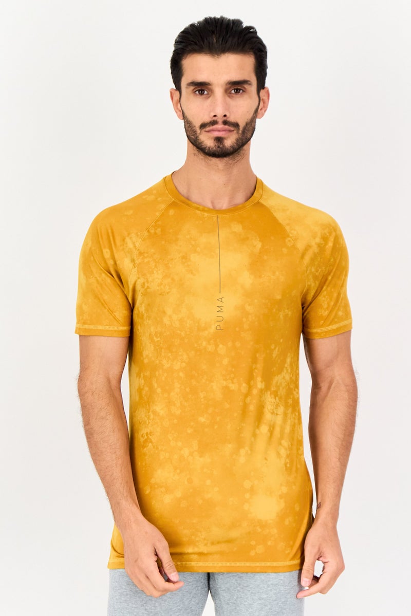 PUMA Men Sportswear Fit Short Sleeves Training T-Shirt, Multicolor - Image 1