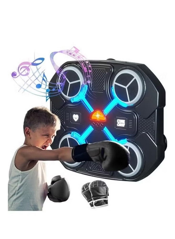 Generic Music Boxing Machine for Adults and Kids Home Wall Mount Music Boxer Electronic Smart Agility Training Boxing Target Pads Boxing Machine for Improving Fight Reaction - Image 5