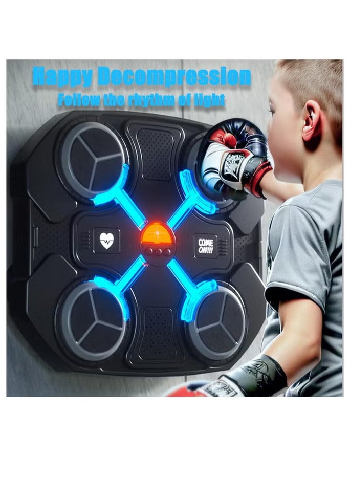 Generic Music Boxing Machine for Adults and Kids Home Wall Mount Music Boxer Electronic Smart Agility Training Boxing Target Pads Boxing Machine for Improving Fight Reaction - Image 4