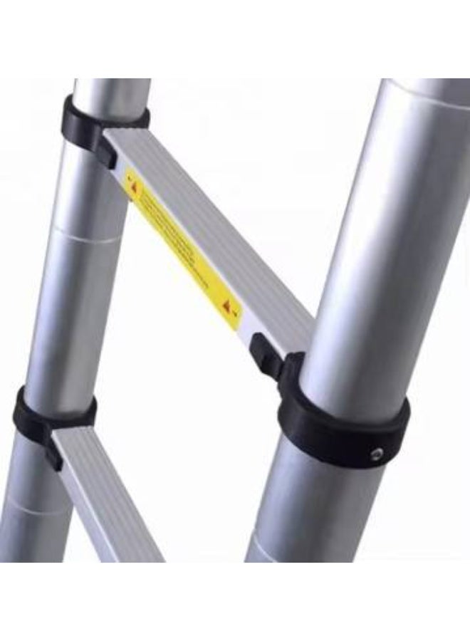 3.20M Telescopic Aluminum Extension Ladder Foldable Portable 150kg Load Capacity - Image 4