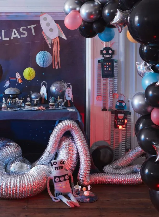 Meri Meri Honeycomb Robot Decorations