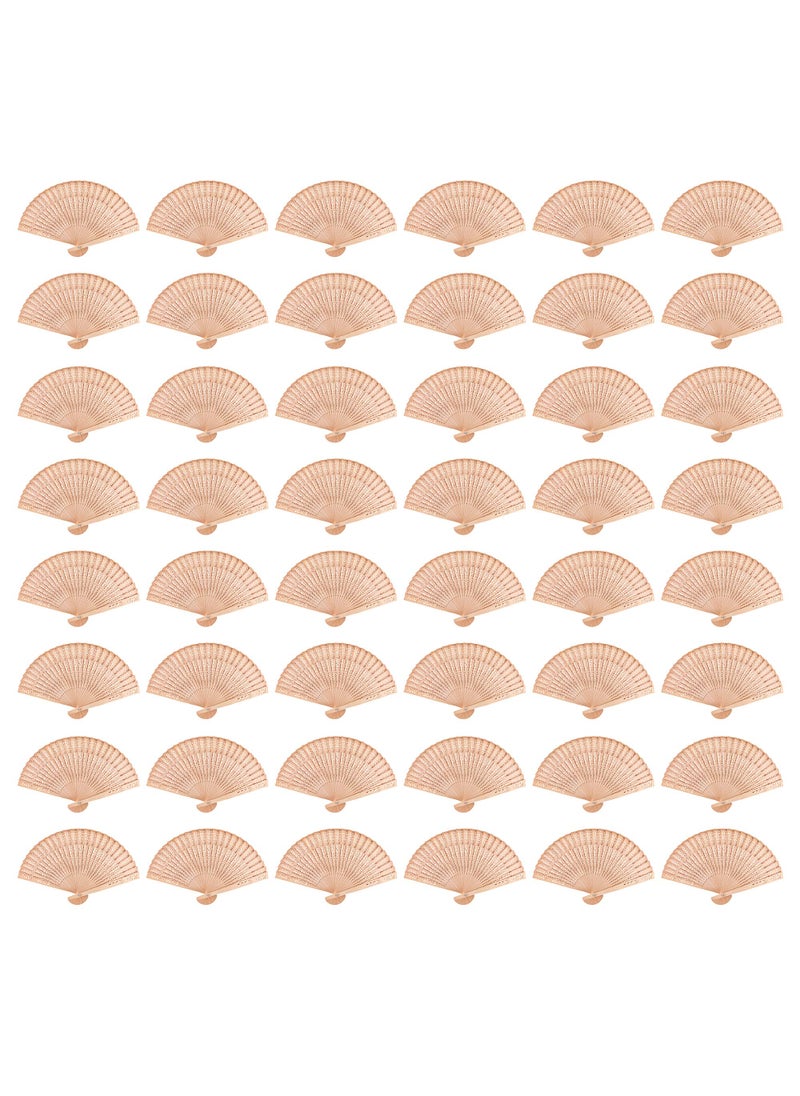 Super Z Outlet Super Z Outlet Chinese Sandalwood Scented Wooden Openwork Personal Hand Held Folding Fans for Wedding Decoration Birthdays Home Gifts 12 Pack 