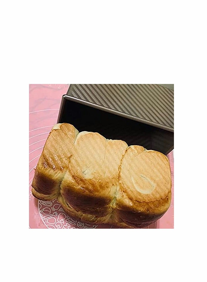 Excefore One Pound Pullman Loaf Pan with Cover Toxic Free NONSTICK Organic Environmental Friendly Premium Coating Durable Quality  - Image 5