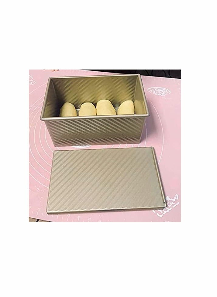 Excefore One Pound Pullman Loaf Pan with Cover Toxic Free NONSTICK Organic Environmental Friendly Premium Coating Durable Quality  - Image 3