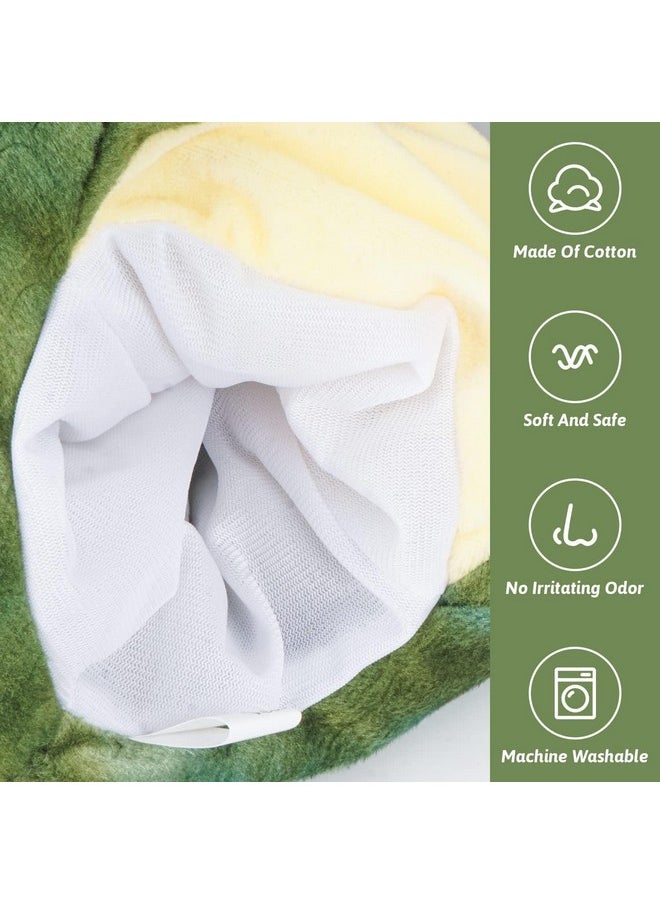 STORE 2508 - Store2508 Plush Dinosaur Hand Puppets, Soft Dinosaur Toy Stuffed Puppets Gifts for Kids (Brown) - Image 1