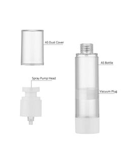 3Pcs 100Ml Plastic Empty Airless Spray Bottle Vacuum Pump Fine Mist Refillable Container Travel Sample Vials For Party Portable Cosmetic Tool 3.4Oz - pzsku/Z9840D386C3E5F1580307Z/45/_/1683269920/7d7ebfcb-934d-4919-8f50-a3f18bfba315