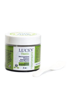 Lucky Teeth Charcoal Toothpaste Xtra Whitening Toothpaste - by Lucky Teeth - All Natural, Organic, Remineralizing and Fortifying  - Image 1