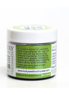 Lucky Teeth Charcoal Toothpaste Xtra Whitening Toothpaste - by Lucky Teeth - All Natural, Organic, Remineralizing and Fortifying  - Image 2
