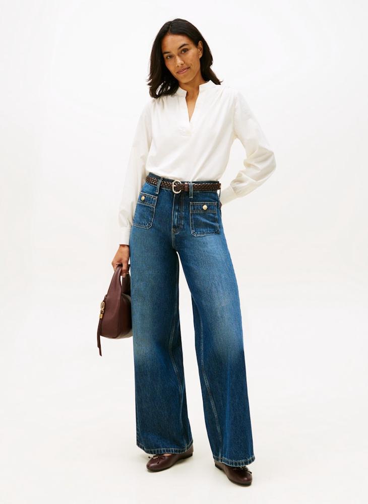 TOMMY HILFIGER Casual Wide Leg Jeans - Image 4