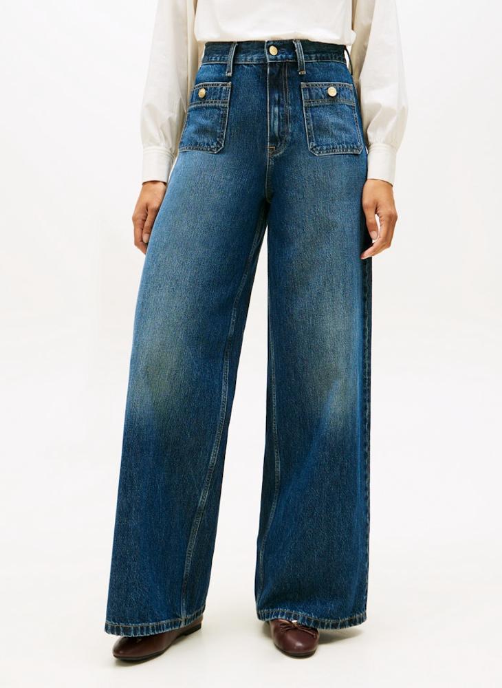 TOMMY HILFIGER Casual Wide Leg Jeans - Image 1