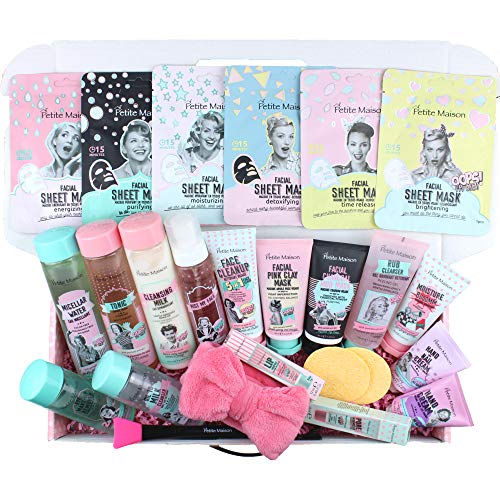 Gift Box for Women  Care Package Gifts for Women  Unique Gifts for Women Mom Her Sister Aunt Friends  Birthday Gifts for Women Gift Basket Christmas Spa Skin Care Sets