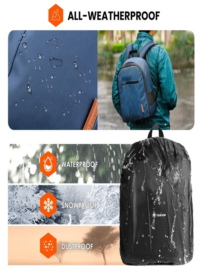 TARION Camera Backpack Bag Small - Professional DSLR Camera Bag Photography Backpack with 13“ Laptop Compartment & Waterproof Rain Cover & Tripod Holder for Photographers (Black TB-S) - Image 5