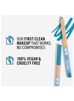 RIMMEL LONDON Kind & Free Clean Eyeliner Pencil - 006 - Anime Blue, 1.1g  - Image 4