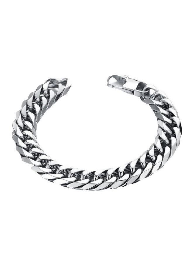 NIBEMINENT Titanium Steel Cuff Bracelet 