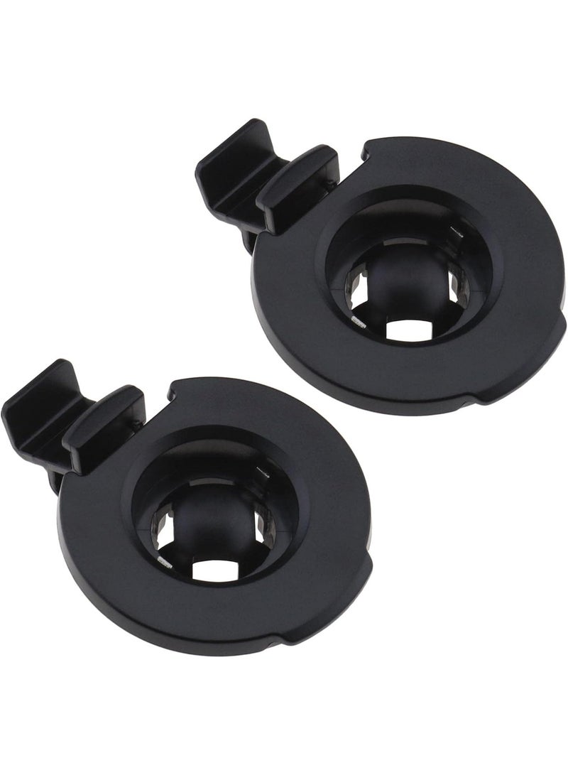2Pcs GPS Bracket Cradle Mount Replacement Compatible with Garmin Nuvi 42 42LM 44 44LM 52 52LM 54 54LM 55 55LM 55LMT GPS Cradle Bracket Clip Mount - Image 1