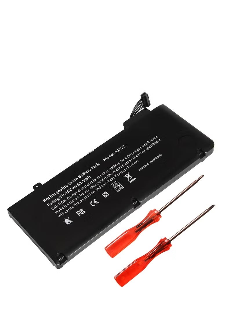 Laptop Replacement Battery 10.95V 63.5Wh 6-Cell, Compatible with Selected 13-Inch Laptop Models, Rechargeable Battery for Reliable Everyday Performance - Image 1