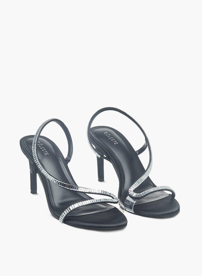 سيليست صنادل نسائية سهلة الارتداء بكعب ستيليتو مزخرف - Image 2