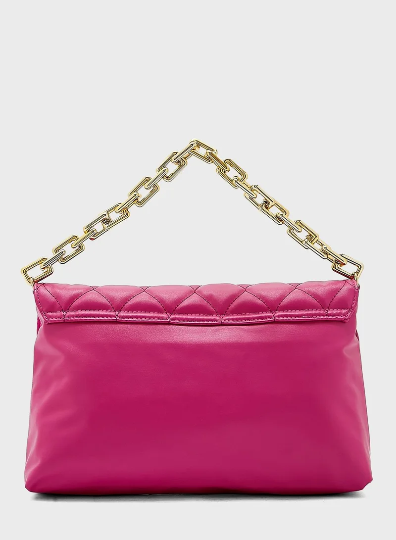 ELLA Quilted Oversized Clutch Bag