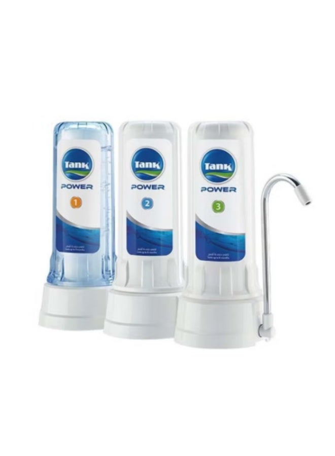 Tank Power 3-Stage Water Filter