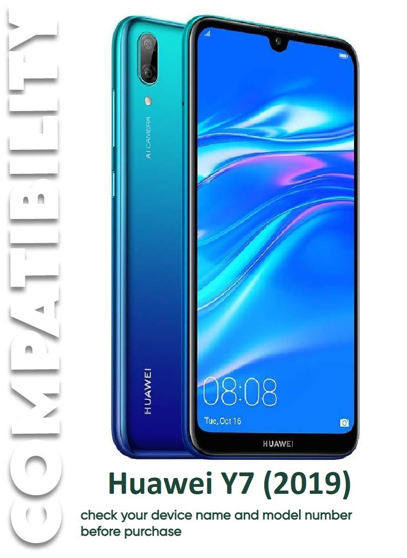 ACLIX 5 Pieces Antistatic ESD Dustproof Premium Quality High Definition Tempered Glass Screen Protector Designed For Huawei Y7 (2019) - Image 3