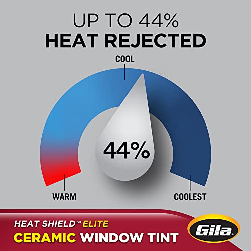 Gila® Heat Shield Elite™ 35% VLT Automotive Ceramic Window Tint DIY Advanced Heat Control Glare Control 2ft x 6.5ft (24in x 78in) - Image 5
