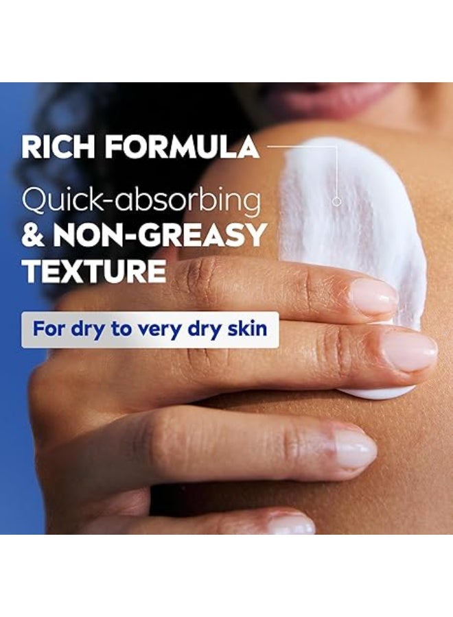 NIVEA Body Lotion for Dry to Very Dry Skin, Rich Nourishing, 5in1 Complete Care, 72H Intense Moisture, 400ml - Image 4