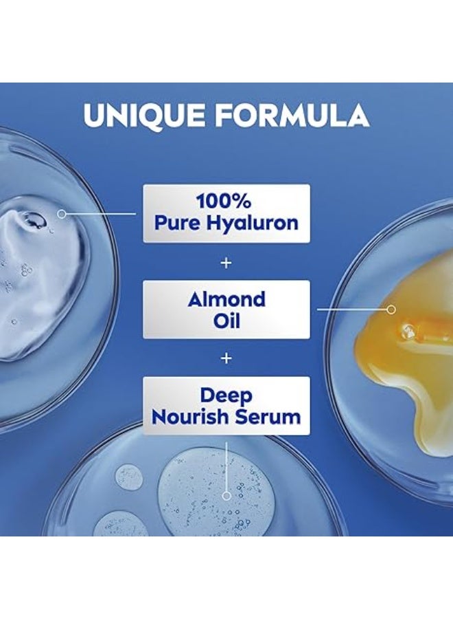 NIVEA Body Lotion for Dry to Very Dry Skin, Rich Nourishing, 5in1 Complete Care, 72H Intense Moisture, 400ml - Image 5