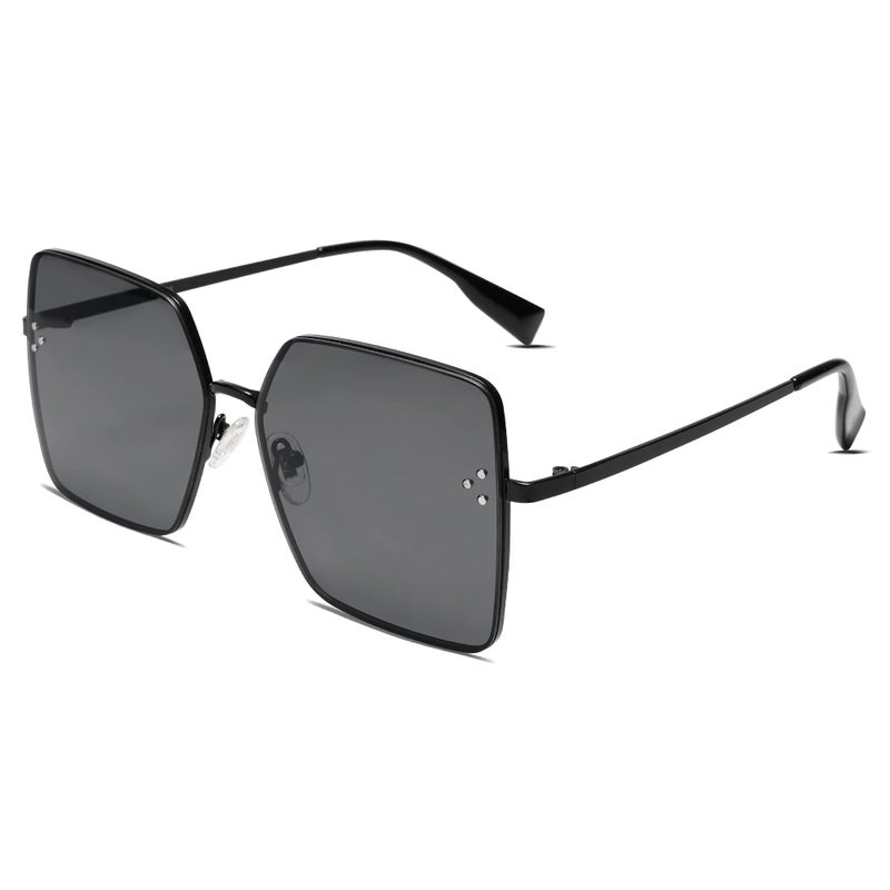 SOJOS Trendy Square Sunglasses Womens Big Oversized Designer Style UV Protection Sunnies Shades SJ1170 - Image 2