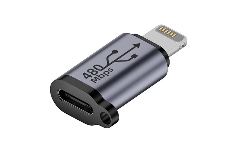 Tobo USB C to Lighting Adapter,27W PD Fast Charging for 14/13/12 Pro Max Plus Mini,for Lighting to USB C Cable Adapter for iPad,Support Transfer Data-Not for Audio/OTG (TD-1297CC) - Image 1