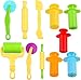 MAGIKON Set of 11 PCS Smart Dough Tools Kit with Models and Molds Dough Extruders - Image 2