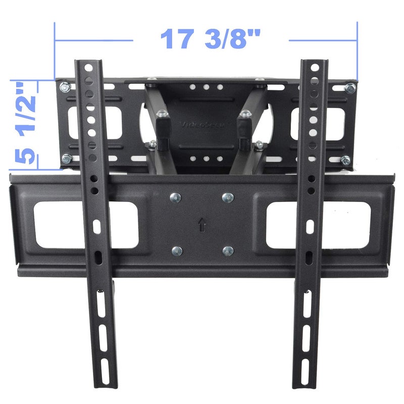 VideoSecu MW340B2 TV Wall Mount Bracket for Most 32-65 Inch LED, LCD, OLED, UHD Plasma Flat Screen TV, with Full Motion Tilt Swivel Articulating Dual Arms 14" Extend,400x400mm,100 LBS WR9 - Image 2